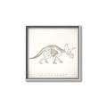 Picture of Learning Triceratops _GroupedProduct_Square_Canvas_Framed_