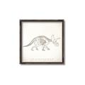 Picture of Learning Triceratops _GroupedProduct_Square_Canvas_Framed_