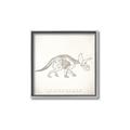 Picture of Learning Triceratops _GroupedProduct_Square_Canvas_Framed_