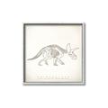 Picture of Learning Triceratops _GroupedProduct_Square_Canvas_Framed_