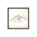 Picture of Learning Triceratops _GroupedProduct_Square_Canvas_Framed_