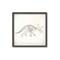 Picture of Learning Triceratops _GroupedProduct_Square_Canvas_Framed_