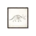 Picture of Learning Triceratops _GroupedProduct_Square_Canvas_Framed_