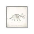 Picture of Learning Triceratops _GroupedProduct_Square_Canvas_Framed_