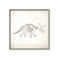 Picture of Learning Triceratops _GroupedProduct_Square_Canvas_Framed_