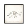 Picture of Learning Triceratops _GroupedProduct_Square_Canvas_Framed_