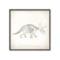 Picture of Learning Triceratops _GroupedProduct_Square_Canvas_Framed_