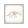 Picture of Learning Triceratops _GroupedProduct_Square_Canvas_Framed_
