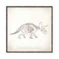 Picture of Learning Triceratops _GroupedProduct_Square_Canvas_Framed_