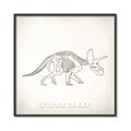 Picture of Learning Triceratops _GroupedProduct_Square_Canvas_Framed_