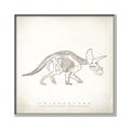 Picture of Learning Triceratops _GroupedProduct_Square_Canvas_Framed_