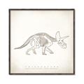 Picture of Learning Triceratops _GroupedProduct_Square_Canvas_Framed_