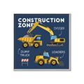 Picture of Construction Zone Trucks  _GroupedProduct_Square_Canvas_Framed_