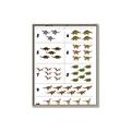 Picture of Dino Number Chart I _GroupedProduct_Rectangle_Portrait_Canvas_Framed_