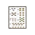 Picture of Dino Number Chart I _GroupedProduct_Rectangle_Portrait_Canvas_Framed_
