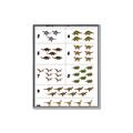 Picture of Dino Number Chart I _GroupedProduct_Rectangle_Portrait_Canvas_Framed_