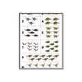 Picture of Dino Number Chart I _GroupedProduct_Rectangle_Portrait_Canvas_Framed_