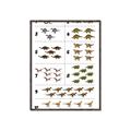 Picture of Dino Number Chart I _GroupedProduct_Rectangle_Portrait_Canvas_Framed_