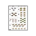 Picture of Dino Number Chart I _GroupedProduct_Rectangle_Portrait_Canvas_Framed_