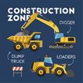 Picture of Construction Zone Trucks  _GroupedProduct_Square_Unframed_Print_Only_