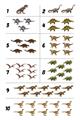 Picture of Dino Number Chart I _GroupedProduct_Rectangle_Portrait_Unframed_Print_Only_