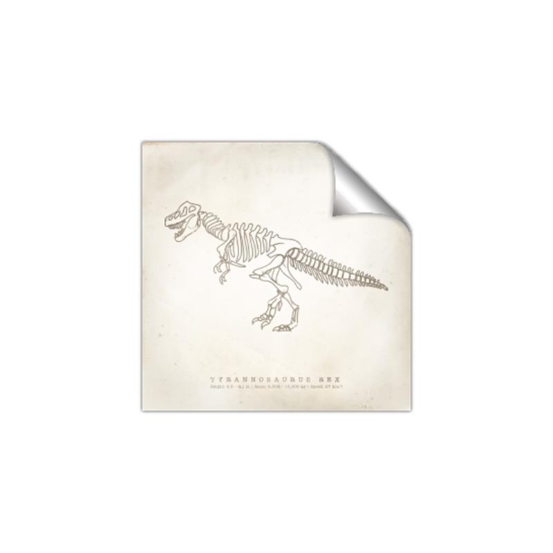Picture of Learning T-Rex _GroupedProduct_Square_Unframed_Print_Only_
