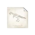 Picture of Learning T-Rex _GroupedProduct_Square_Unframed_Print_Only_