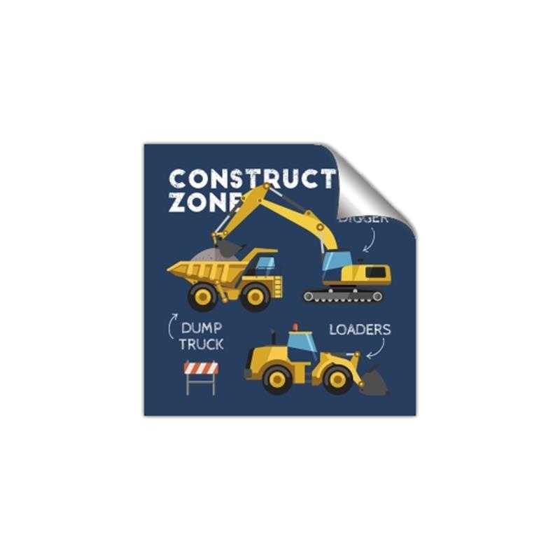Picture of Construction Zone Trucks  _GroupedProduct_Square_Unframed_Print_Only_