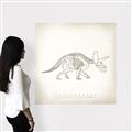 Picture of Learning Triceratops _GroupedProduct_Square_Canvas_
