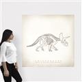 Picture of Learning Triceratops _GroupedProduct_Square_Canvas_