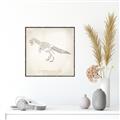 Picture of Learning T-Rex _GroupedProduct_Square_Canvas_Framed_