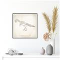 Picture of Learning T-Rex _GroupedProduct_Square_Canvas_Framed_