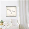 Picture of Learning T-Rex _GroupedProduct_Square_Canvas_Framed_