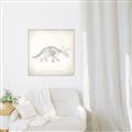 Picture of Learning Triceratops _GroupedProduct_Square_Canvas_Framed_