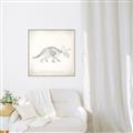 Picture of Learning Triceratops _GroupedProduct_Square_Canvas_Framed_