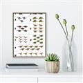 Picture of Dino Number Chart I _GroupedProduct_Rectangle_Portrait_Canvas_Framed_