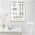 Picture of Dino Number Chart I _GroupedProduct_Rectangle_Portrait_Canvas_Framed_