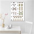 Picture of Dino Number Chart I _GroupedProduct_Rectangle_Portrait_Canvas_Framed_