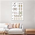 Picture of Dino Number Chart I _GroupedProduct_Rectangle_Portrait_Canvas_Framed_