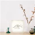 Picture of Learning Triceratops _GroupedProduct_Square_Unframed_Print_Only_