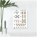Picture of Dino Number Chart I _GroupedProduct_Rectangle_Portrait_Unframed_Print_Only_