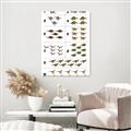 Picture of Dino Number Chart I _GroupedProduct_Rectangle_Portrait_Unframed_Print_Only_