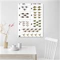 Picture of Dino Number Chart I _GroupedProduct_Rectangle_Portrait_Unframed_Print_Only_