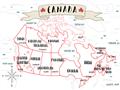 Picture of Canada Map  _GroupedProduct_Rectangle_Landscape_Unframed_Print_Only_