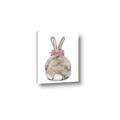 Picture of Behind Bunny with Flowers _GroupedProduct_Rectangle_Portrait_Canvas_