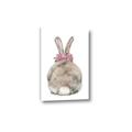Picture of Behind Bunny with Flowers _GroupedProduct_Rectangle_Portrait_Canvas_