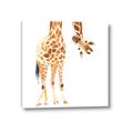 Picture of Bending over Giraffe _GroupedProduct_Square_Canvas_