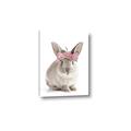 Picture of Floral In Front Bunny _GroupedProduct_Rectangle_Portrait_Canvas_