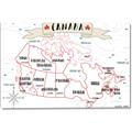 Picture of Canada Map  _GroupedProduct_Rectangle_Landscape_Canvas_