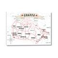 Picture of Canada Map  _GroupedProduct_Rectangle_Landscape_Canvas_